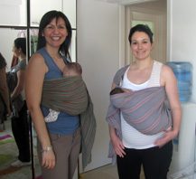Ραντεβού για υποστήριξη babywearing