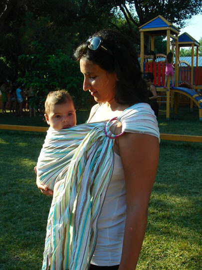 Παιδική χαρά με ring sling