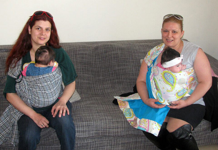 Συνάντηση babywearing