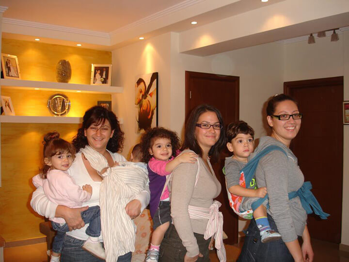 Συνάντηση babywearing