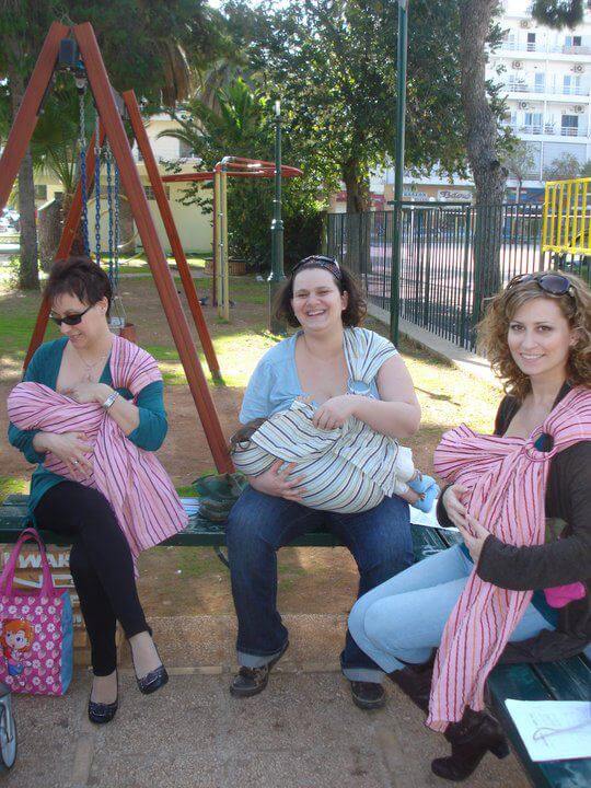 Συνάντηση babywearing
