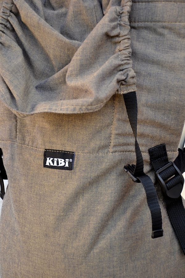 Μάρσιπος Αγκαλιάς KiBi Brown από τα Αστεράκια - Image 2