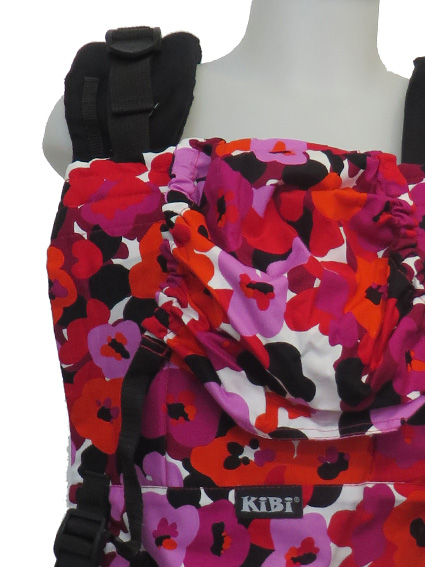 Μάρσιπος Αγκαλιάς KiBi Floral από τα Αστεράκια - Image 2