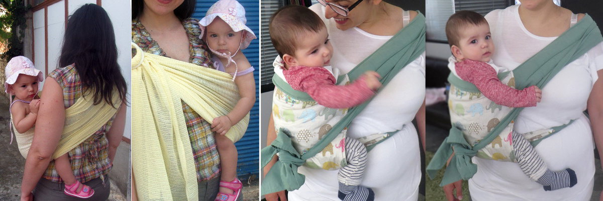 Μωρό σε hip carry