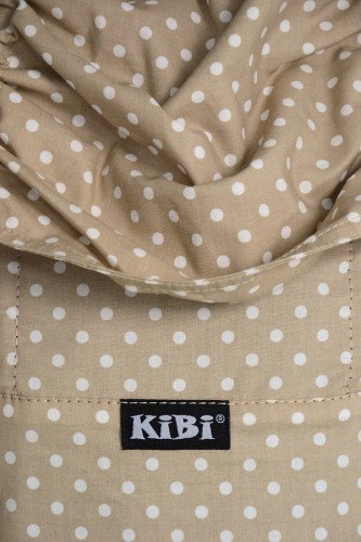 Μάρσιπος Αγκαλιάς KiBi Beige White από τα Αστεράκια - Image 5