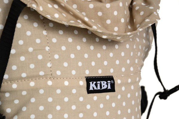 Μάρσιπος Αγκαλιάς KiBi Beige White από τα Αστεράκια - Image 4