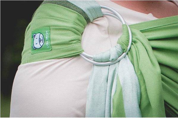 Μάρσιπος Αγκαλιάς Ring Sling Green Spring - Image 5