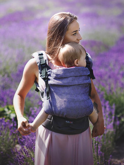 Μάρσιπος Αγκαλιάς Kinder Hop Diamond Lavender από τα Αστεράκια - Image 6