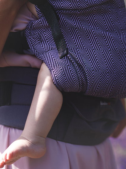 Μάρσιπος Αγκαλιάς Kinder Hop Diamond Lavender από τα Αστεράκια - Image 5