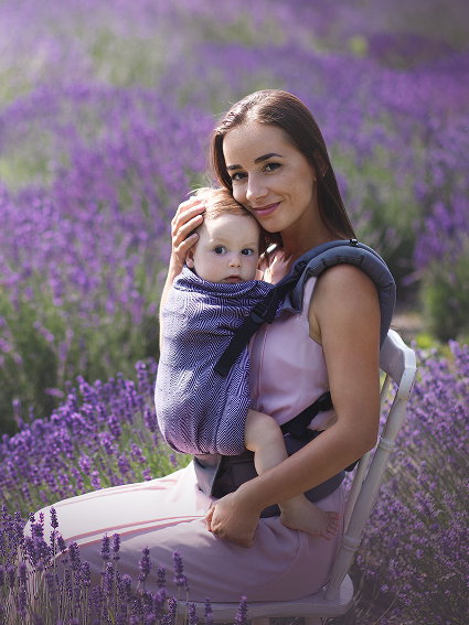 Μάρσιπος Αγκαλιάς Kinder Hop Diamond Lavender από τα Αστεράκια - Image 8