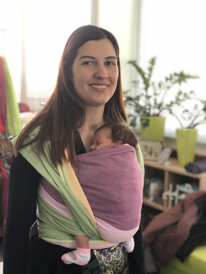 Νεογέννητο σε wrap