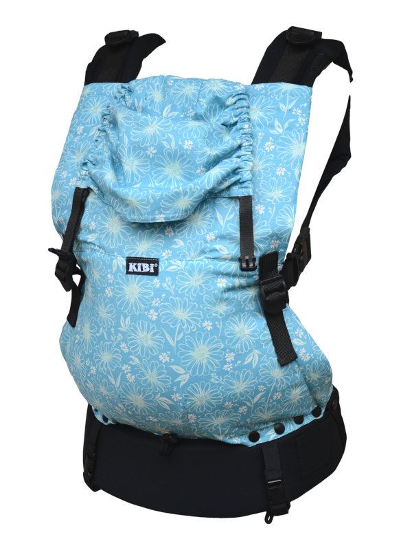 Μάρσιπος Αγκαλιάς KiBi Evo Daisy Blue από τα Αστεράκια - Image 2