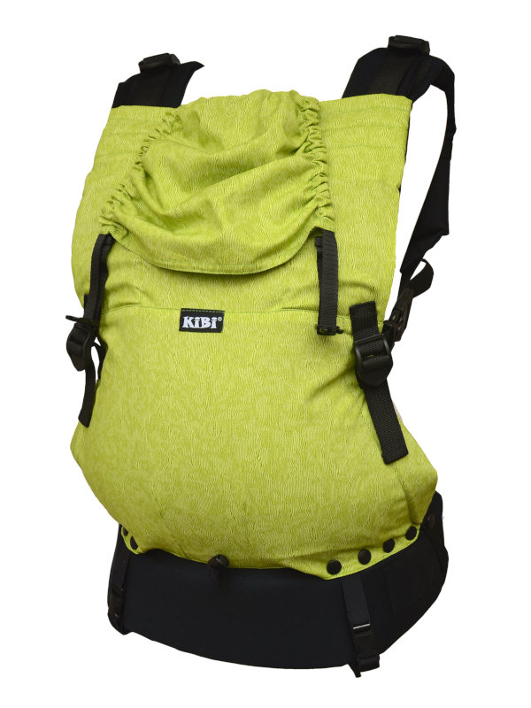 KiBi Evo Baby Carrier Fusion Energy Green via Asteraki Slings