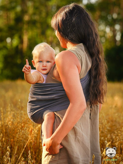Talisman Graphite Unicolor Ring Sling - Image 2