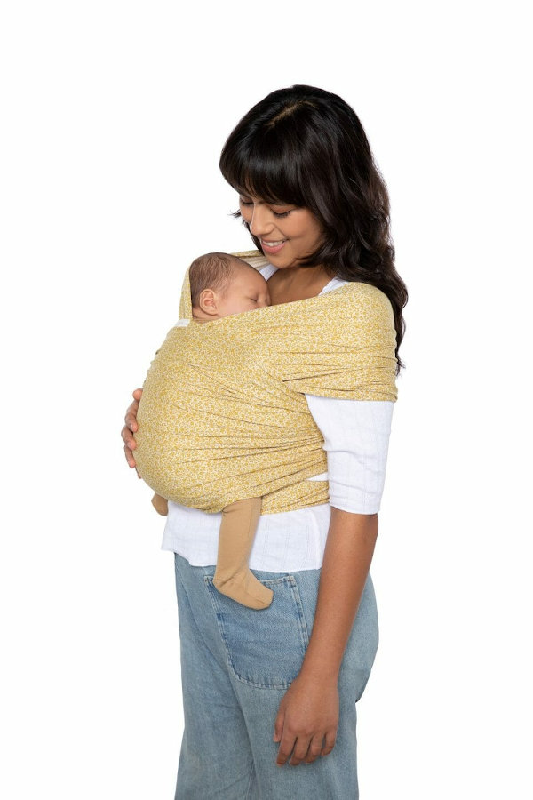 Ergobaby AURA Stretchy Wrap - Honeybee Floral - Image 4