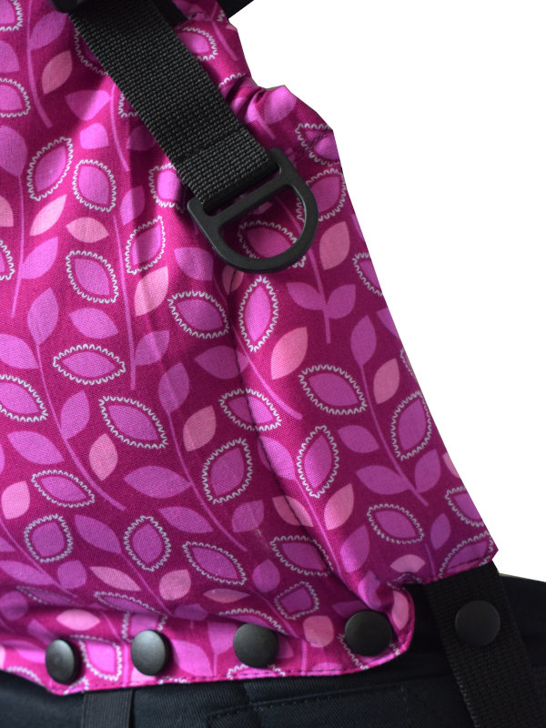 KiBi IN Baby Carrier Jamu Violet via Asteraki Slings - Image 4