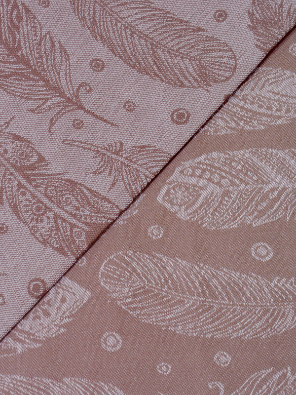 Ζακάρ Υφαντός Μάρσιπος Αγκαλιάς Ring Sling Feather Blushing Bride - Image 2