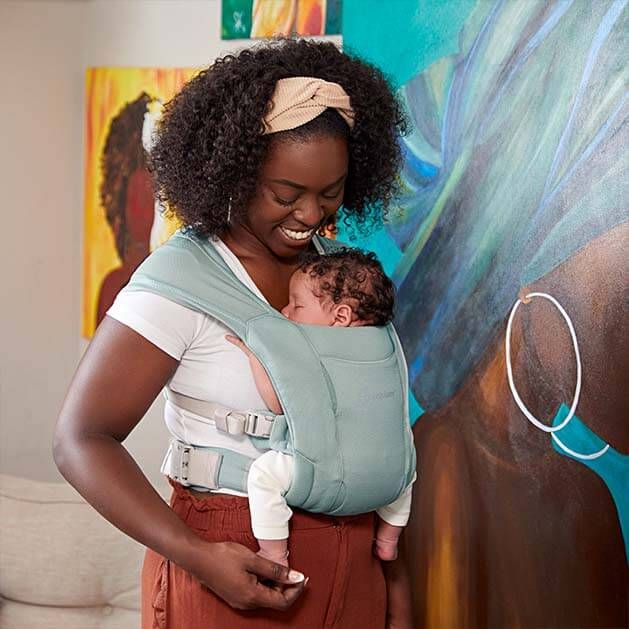 Εργονομικός Μάρσιπος Ergobaby Embrace Soft Air Mesh Sage