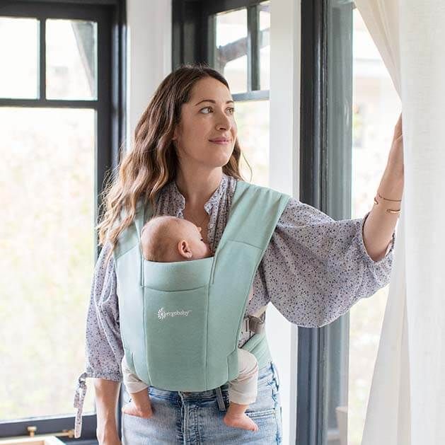 Εργονομικός μάρσιπος Ergobaby Embrace Jade για νεογέννητα