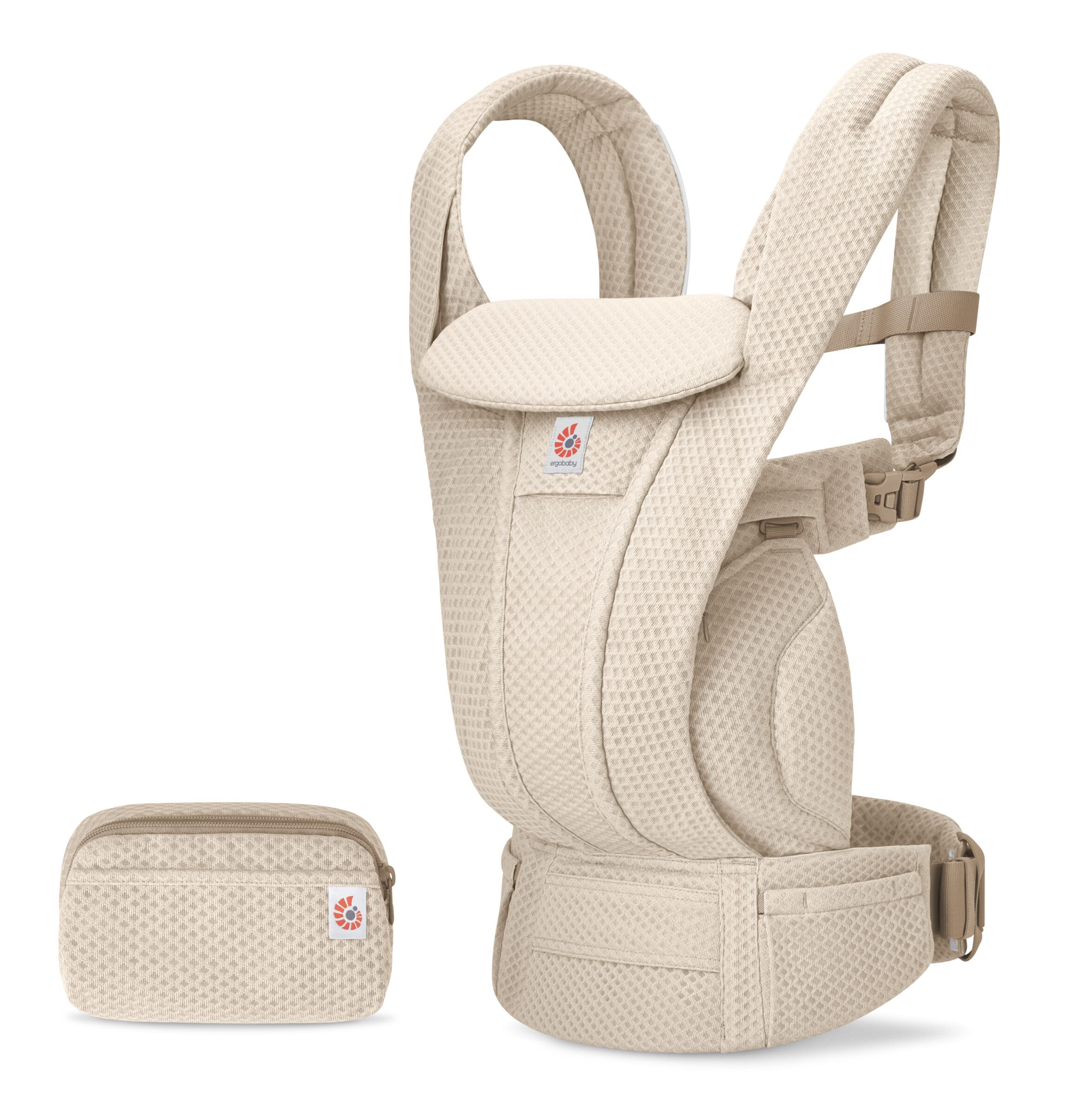 Εργονομικός μάρσιπος Ergobaby Omni Deluxe Natural Beige, για όλες τις θέσεις, για όλες τις ηλικίες