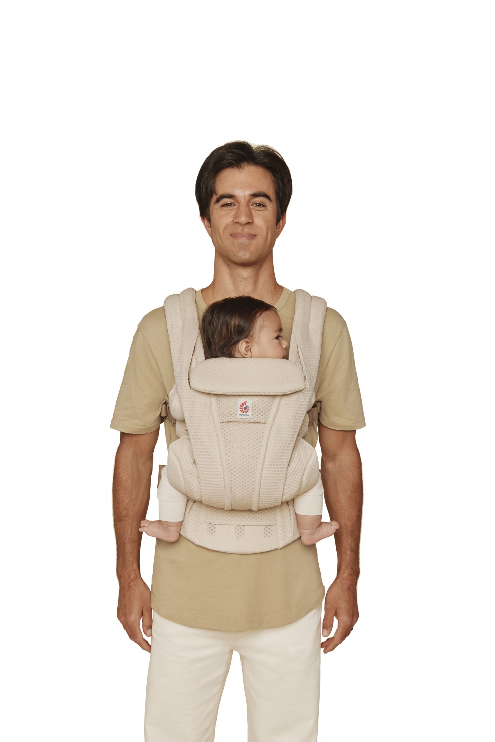 Εργονομικός μάρσιπος Ergobaby Omni Deluxe Natural Beige, για όλες τις θέσεις, για όλες τις ηλικίες