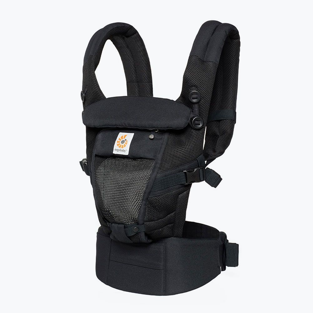 Εργονομικός μάρσιπος Ergobaby Adapt Onyx Black από νεογέννητο ως 3 ετών